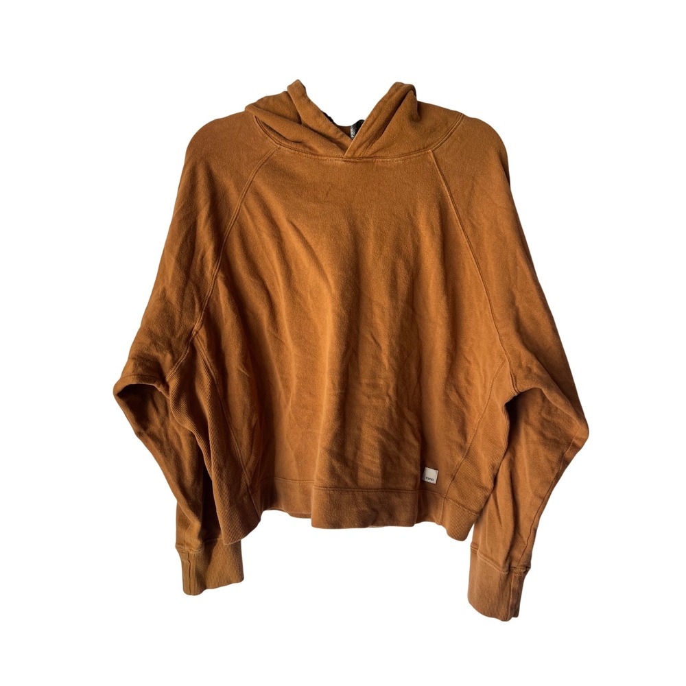 Vuori Women's Sunnyside Hoodie Style VW261 Turmeric Sable Heather Size XS
